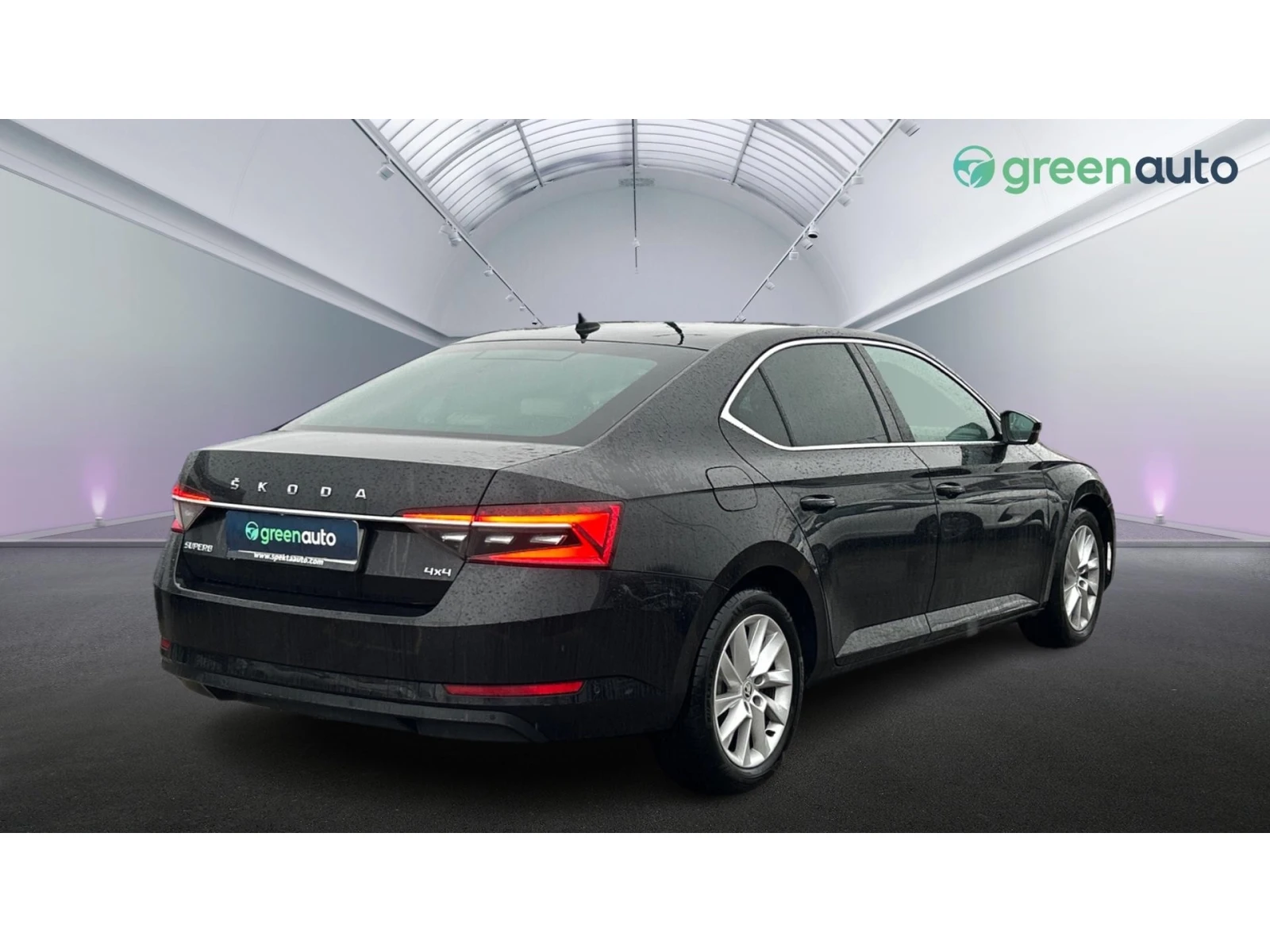 Skoda Superb 2.0 TDi DSG Style 4x4, Месечна вноска от 409  , снимка 7 - Автомобили и джипове - 54415006