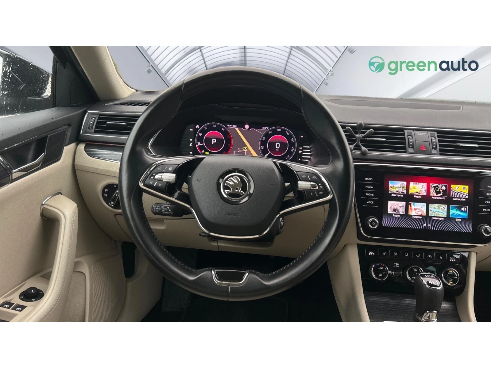 Skoda Superb 2.0 TDi DSG Style 4x4, Месечна вноска от 409  , снимка 17 - Автомобили и джипове - 54415006