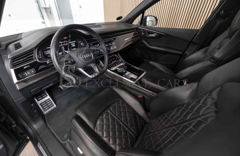 Audi SQ7 4.0 TDI* QUATTRO* KERAMIKA* PANO* ОБДУХВАНЕ* , снимка 6 - Автомобили и джипове - 51880477