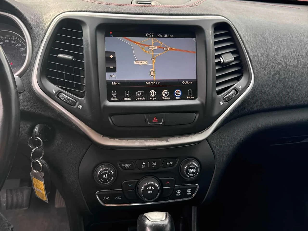 Jeep Cherokee * Trailhawk * АВТОКРЕДИТ БЕЗ ПЪРВОНАЧАЛНА ВНОСКА* , снимка 9 - Автомобили и джипове - 55342238