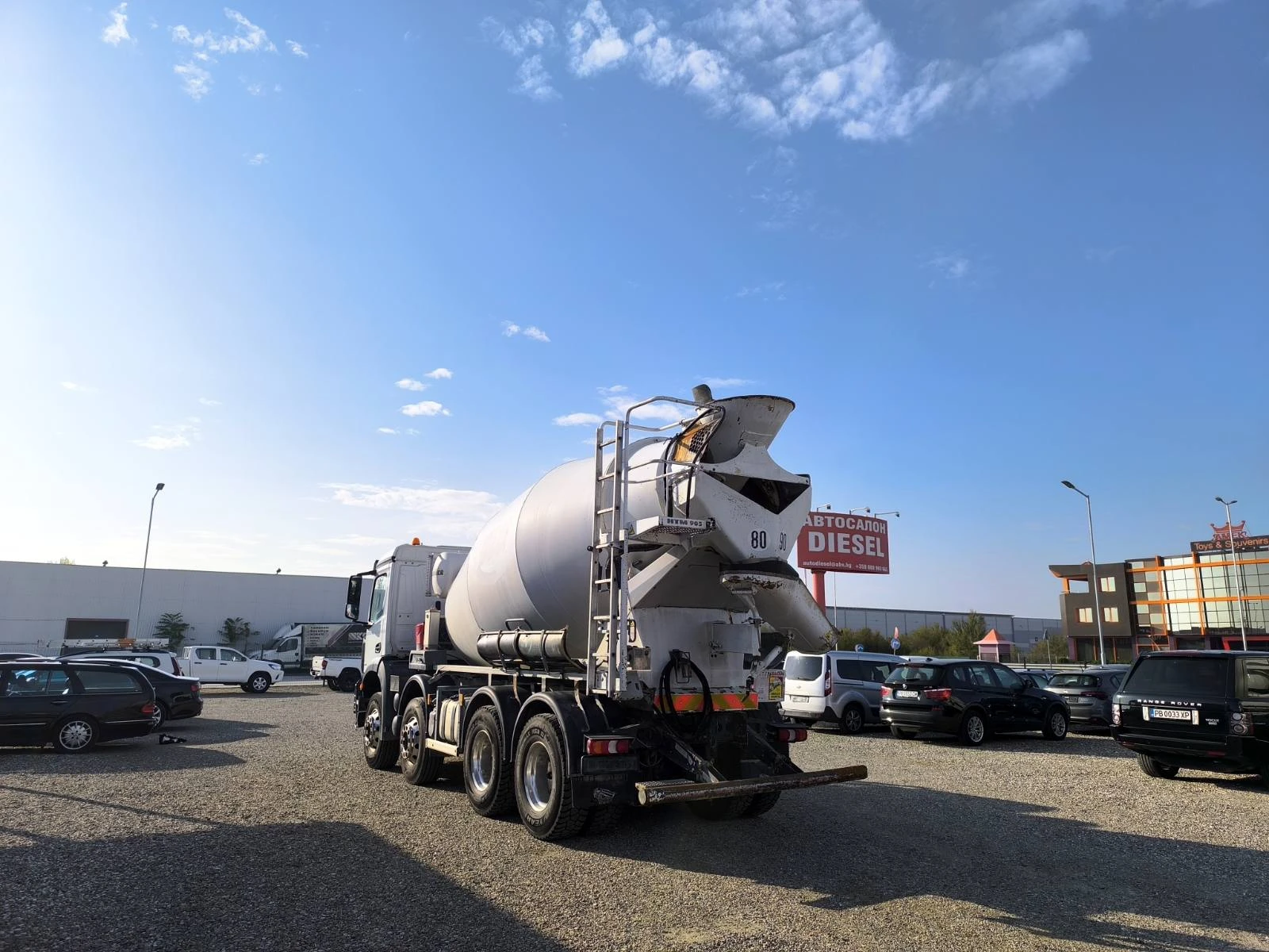 Бетон миксер Mercedes AROCS 3243 LIEBHERR 9M3 - изображение 5