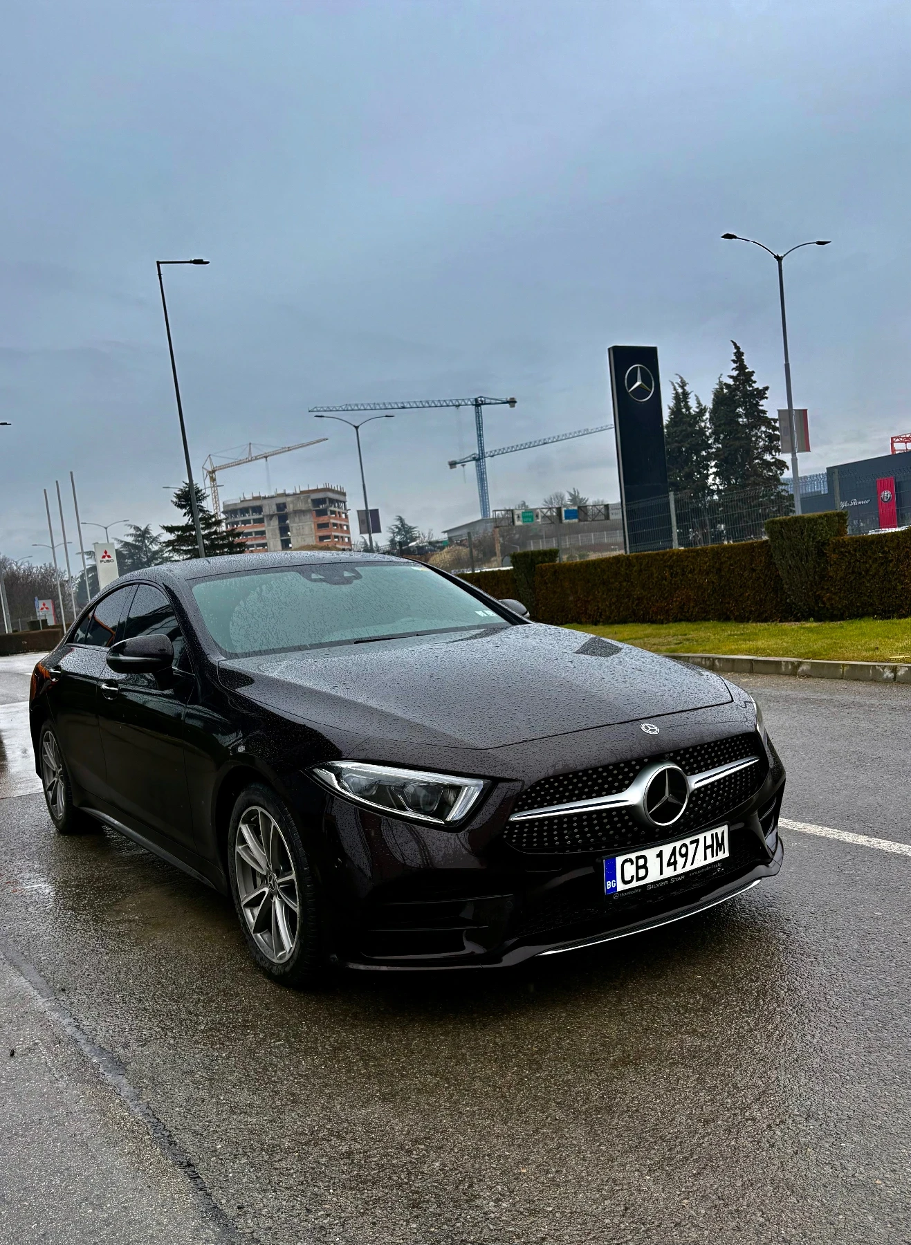 Mercedes-Benz CLS 350 4MATIK SILVAR STAR, снимка 3 - Автомобили и джипове - 53274820