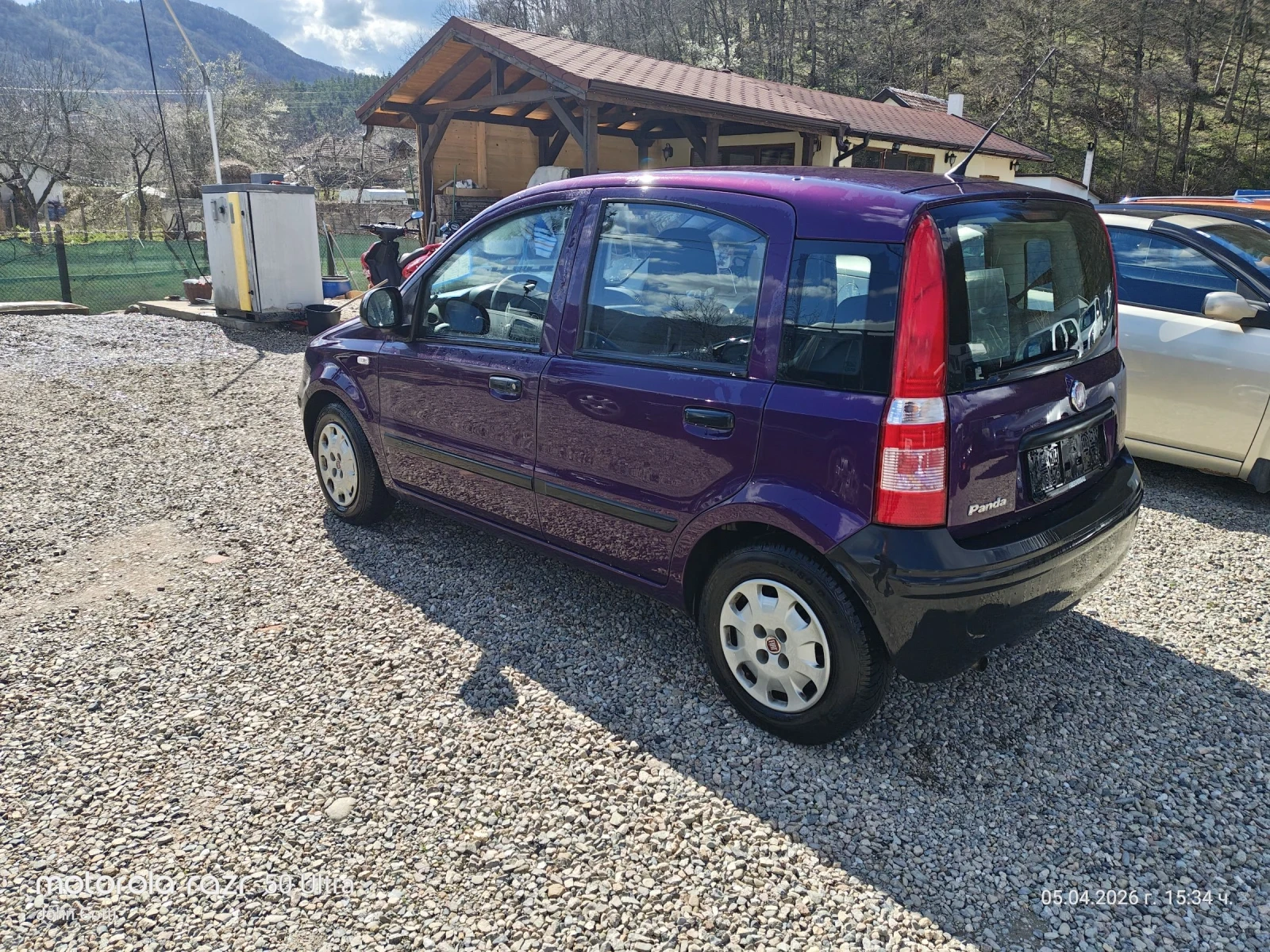 Fiat Panda 1.2i klimatik 2012г., снимка 4 - Автомобили и джипове - 53813781