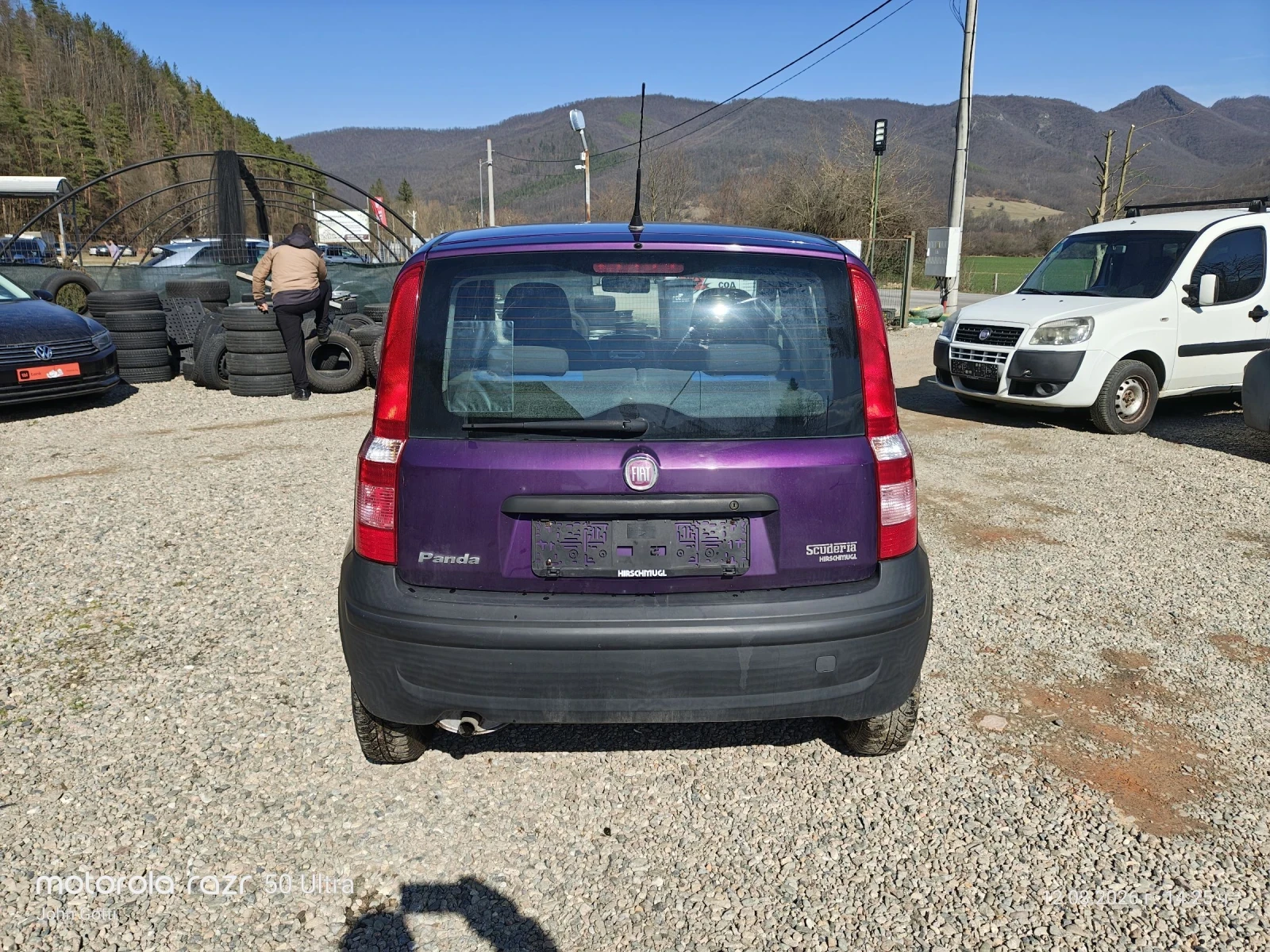 Fiat Panda 1.2i klimatik 2012г., снимка 6 - Автомобили и джипове - 53813781