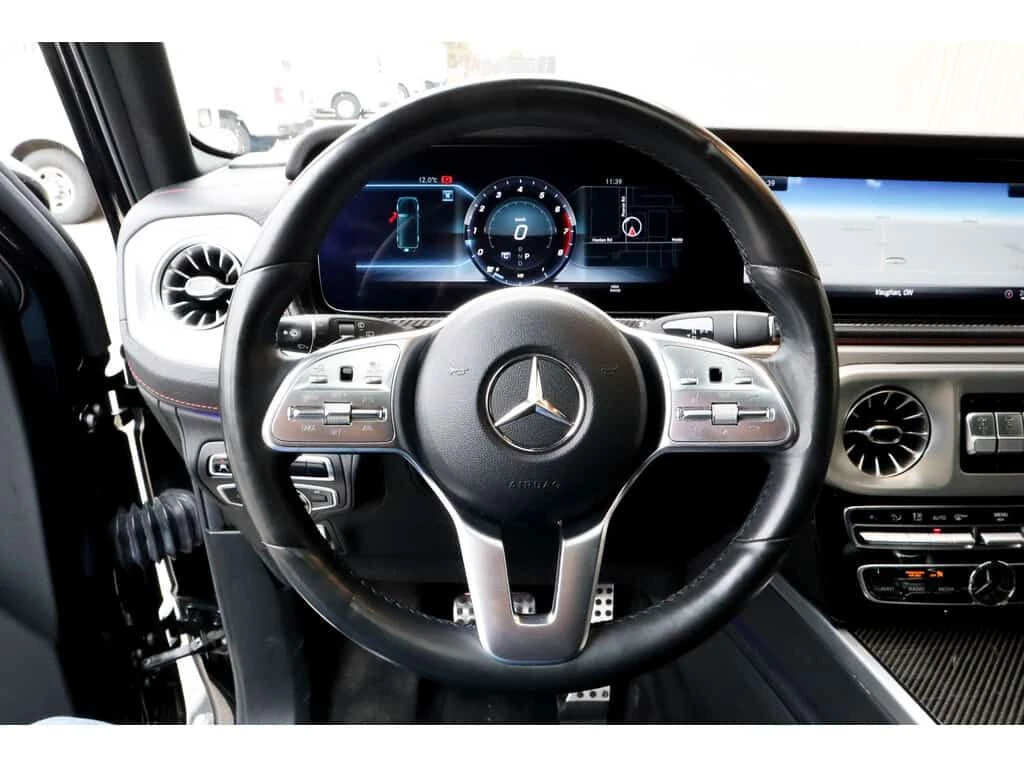 Mercedes-Benz G 500 G550 AMG/Night Pkg/ОБДУХВАНЕ/ДИСТРОНИК/BURMESTER, снимка 17 - Автомобили и джипове - 54011447