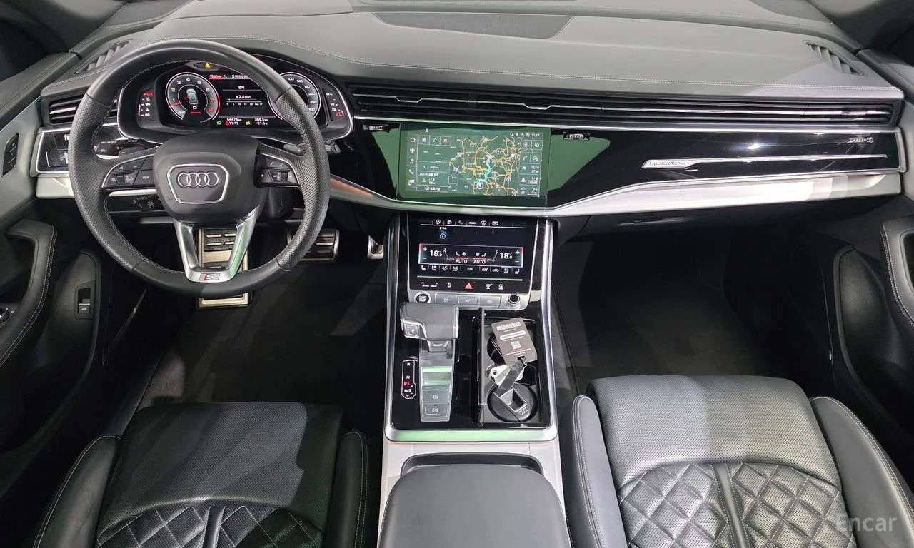 Audi Q8 55TFSI* S* LINE* MATRIX* ОБДУХВАНЕ* ДИСТРОНИК* 360, снимка 7 - Автомобили и джипове - 55008716