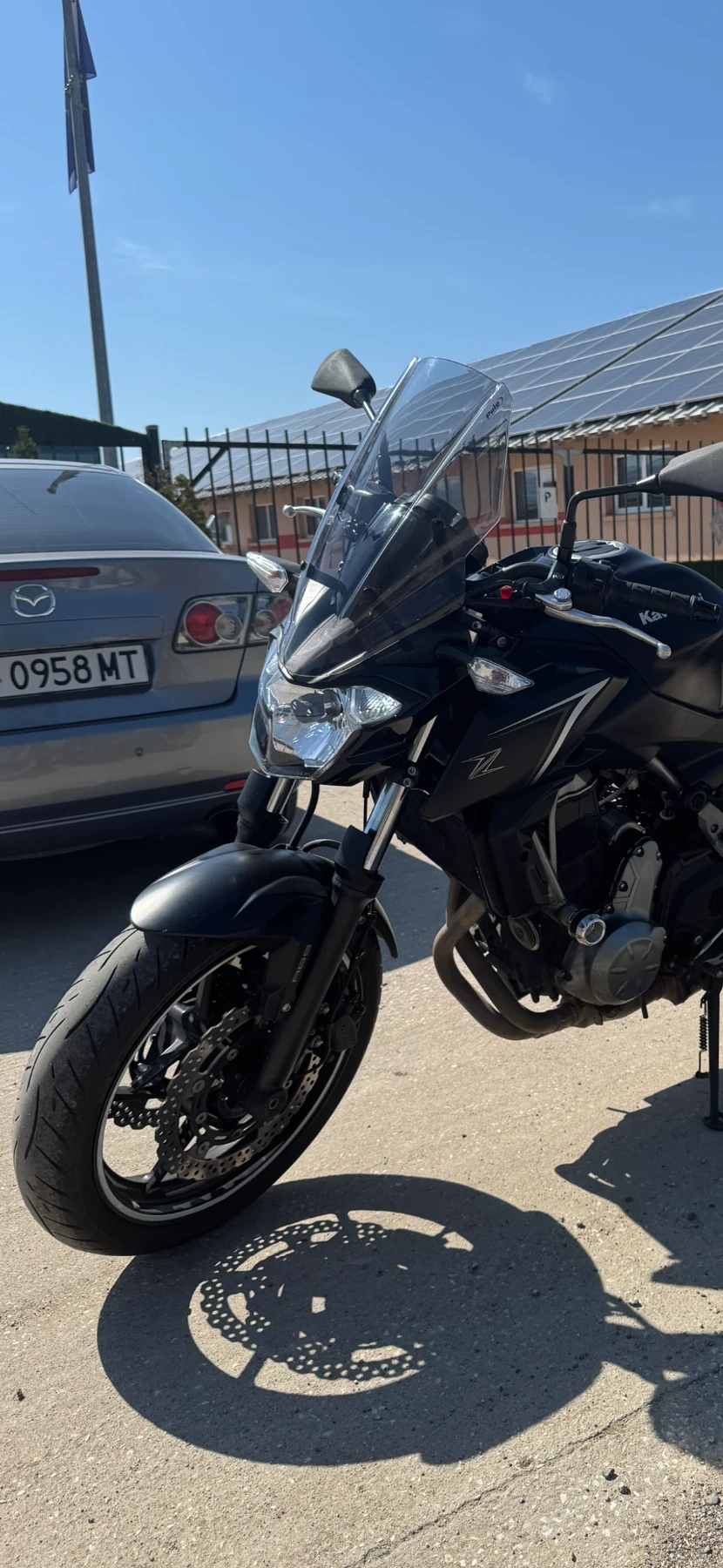 Kawasaki Z Спортна слюда Pluig Z650