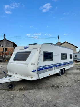 Каравана Hobby Prestige/ НОВ ВНОС / РЕГИСТРИРАНА/ БАНЯ И ТОАЛЕТНА, снимка 3