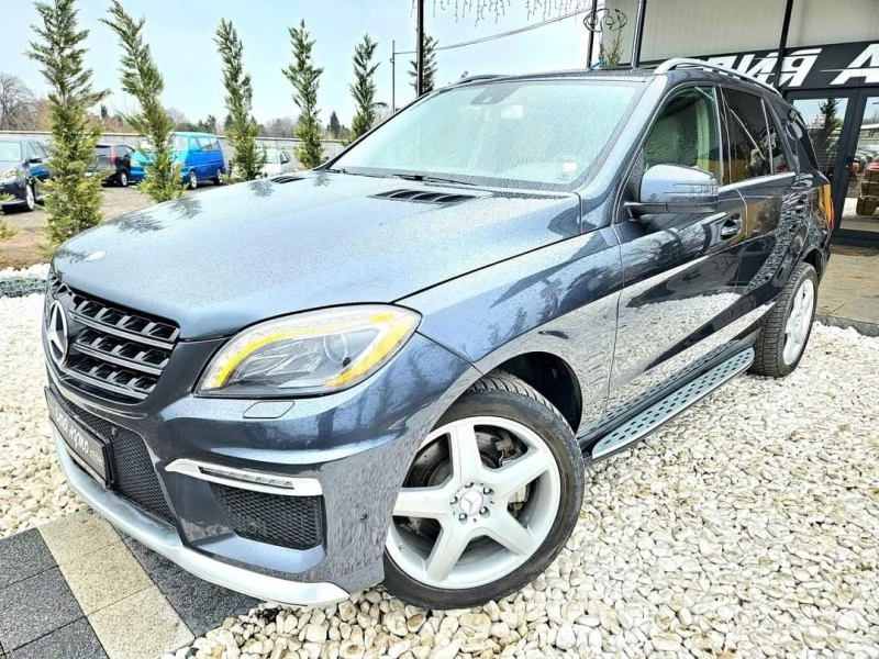 Mercedes-Benz ML 550 FULL AMG PACK TOP ПАНОРАМЕН ЛЮК ЛИЗИНГ 100%, снимка 1 - Автомобили и джипове - 44594939