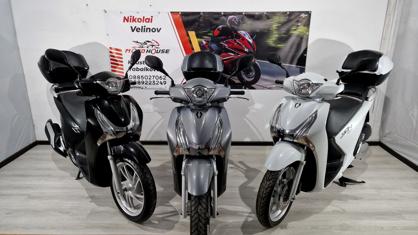 Honda Sh 125ie, ABS, Start-Stop! 6 Броя ! - изображение 2
