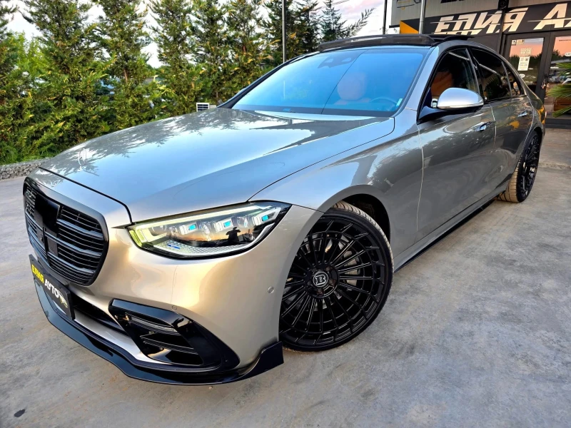 Mercedes-Benz S 350 D 4 MATIC FULL BRABUS PACK ПАНОРАМА ЛИЗИНГ 100%, снимка 4 - Автомобили и джипове - 51312637