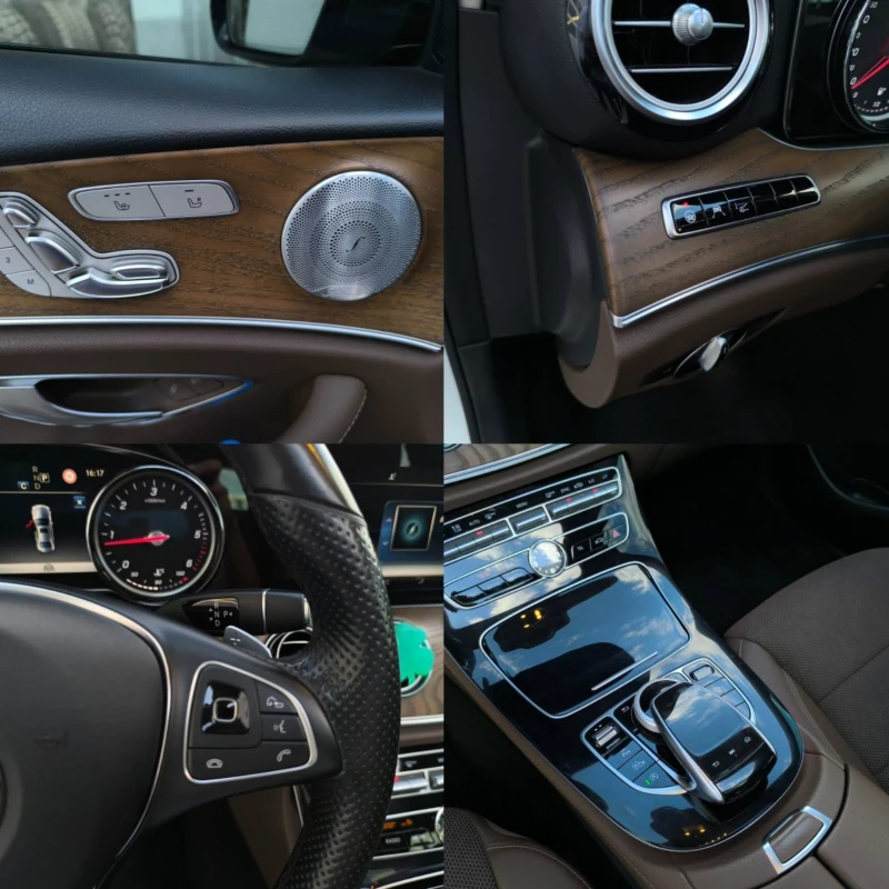 Mercedes-Benz E 220 220D AMG 4matic, снимка 9 - Автомобили и джипове - 51781967