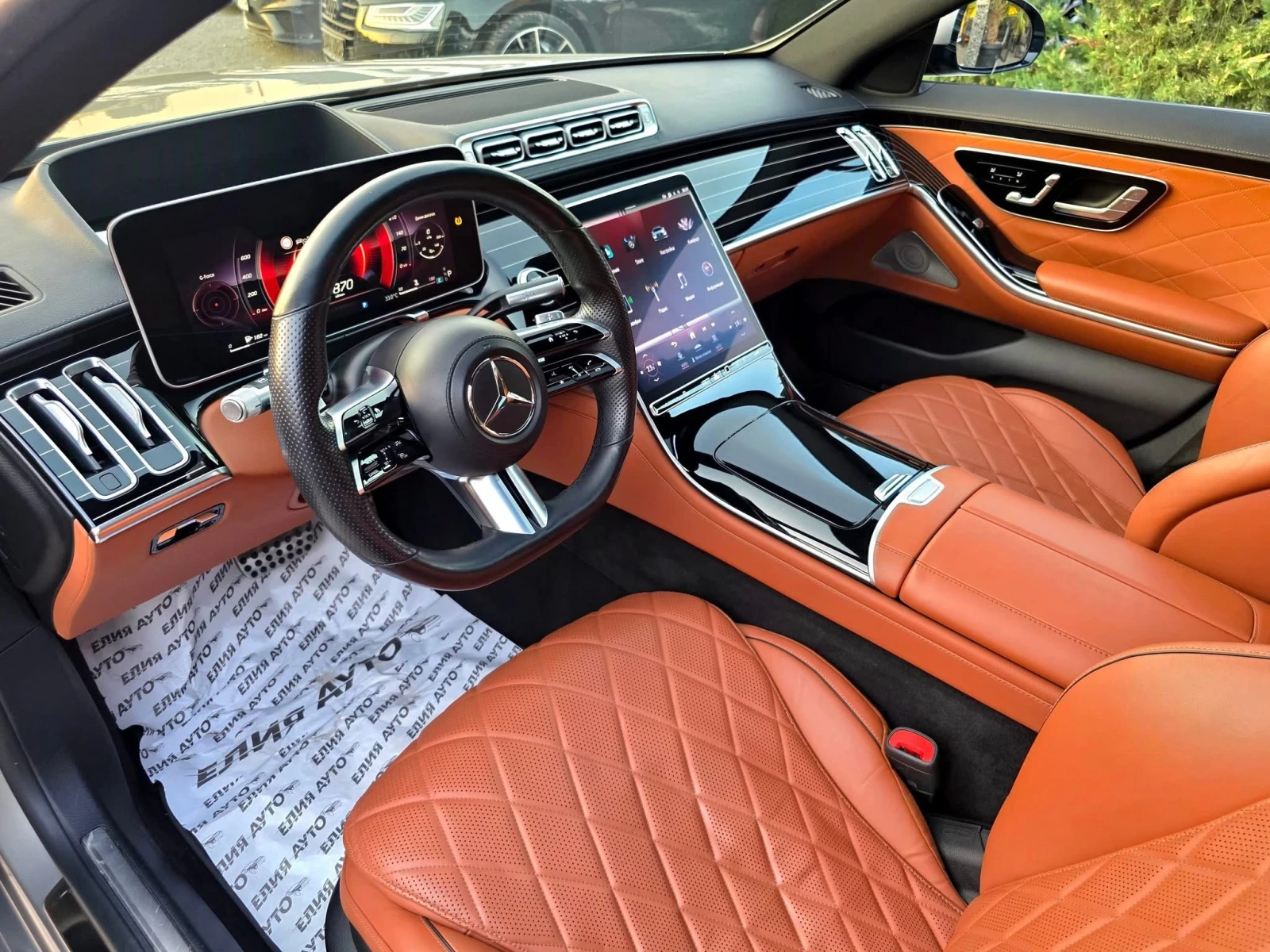 Mercedes-Benz S 350 D 4 MATIC FULL BRABUS PACK   100% | Mobile.bg   13