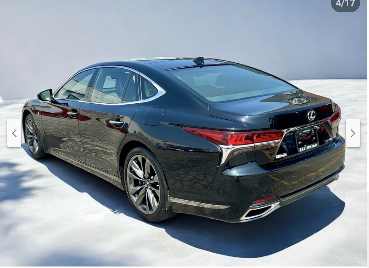 Lexus LS 500 F* SPORT* ЕДИН* СОБСТВЕНИК* 360КАМЕРА* LANE* ASSIS - изображение 4