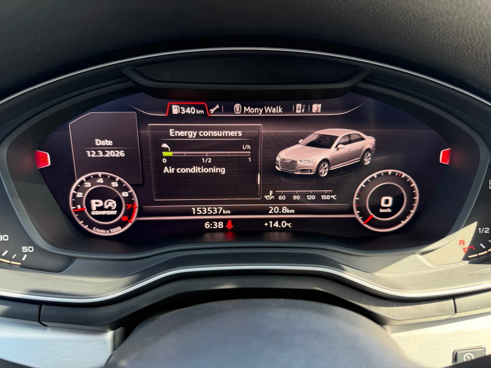 Audi A4 2.0T* 3X S-Line* B&O* Quattro* , снимка 13 - Автомобили и джипове - 53834295