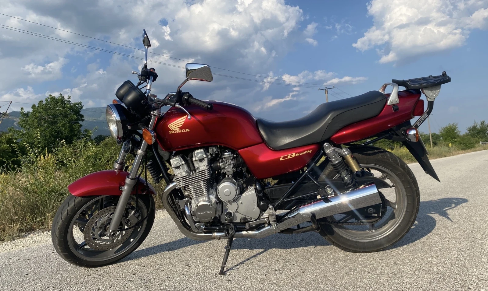 Honda Cb Sevenfifty, снимка 3 - Мотоциклети и мототехника - 55631015