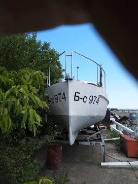 Лодка Собствено производство Преработена, алуминиева, с двойни бордове, снимка 1