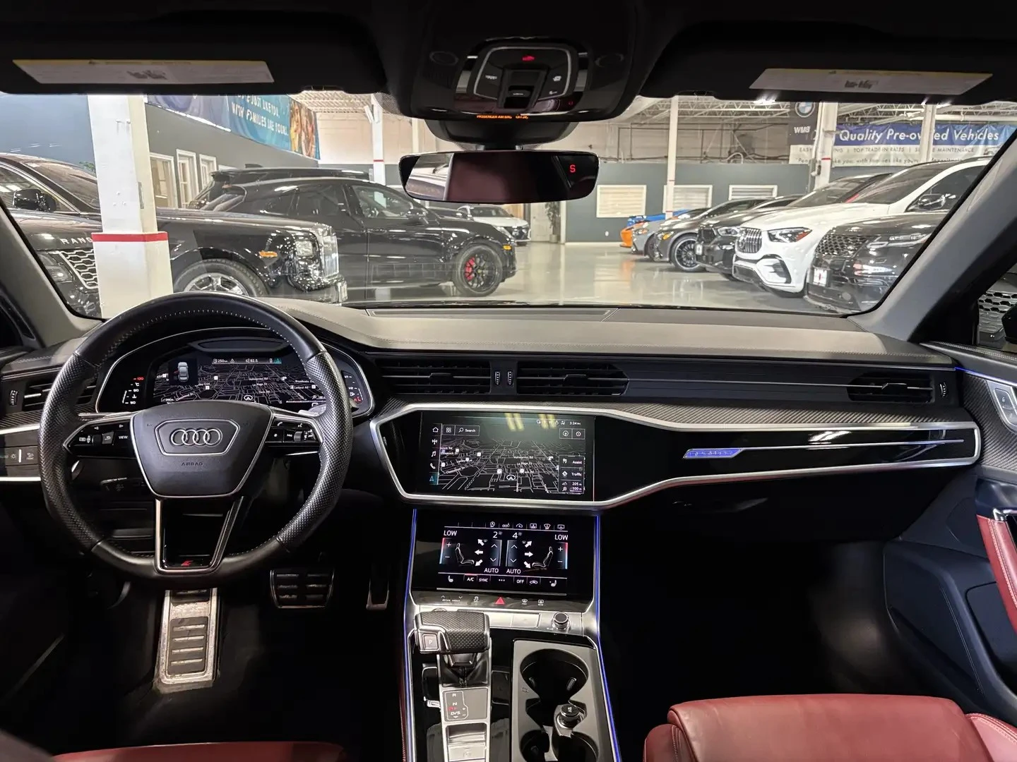 Audi S6 PREMIUM PLUS B&O ЦЕНА ДО БЪЛГАРИЯ АВТОКРЕДИТ, снимка 8 - Автомобили и джипове - 55779521