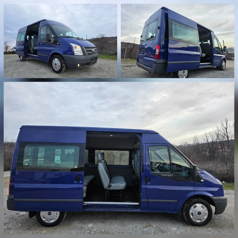 Ford Transit 2.2tdci Евро5 8+ 1 6 скорости, снимка 7 - Бусове и автобуси - 53263685