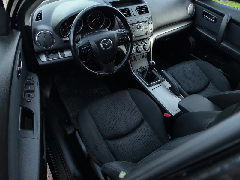 Mazda 6 FACE LIFT-2.2MZR-CD-129кс-6 скорости-КЛИМАТРОНИК-, снимка 10 - Автомобили и джипове - 52814863