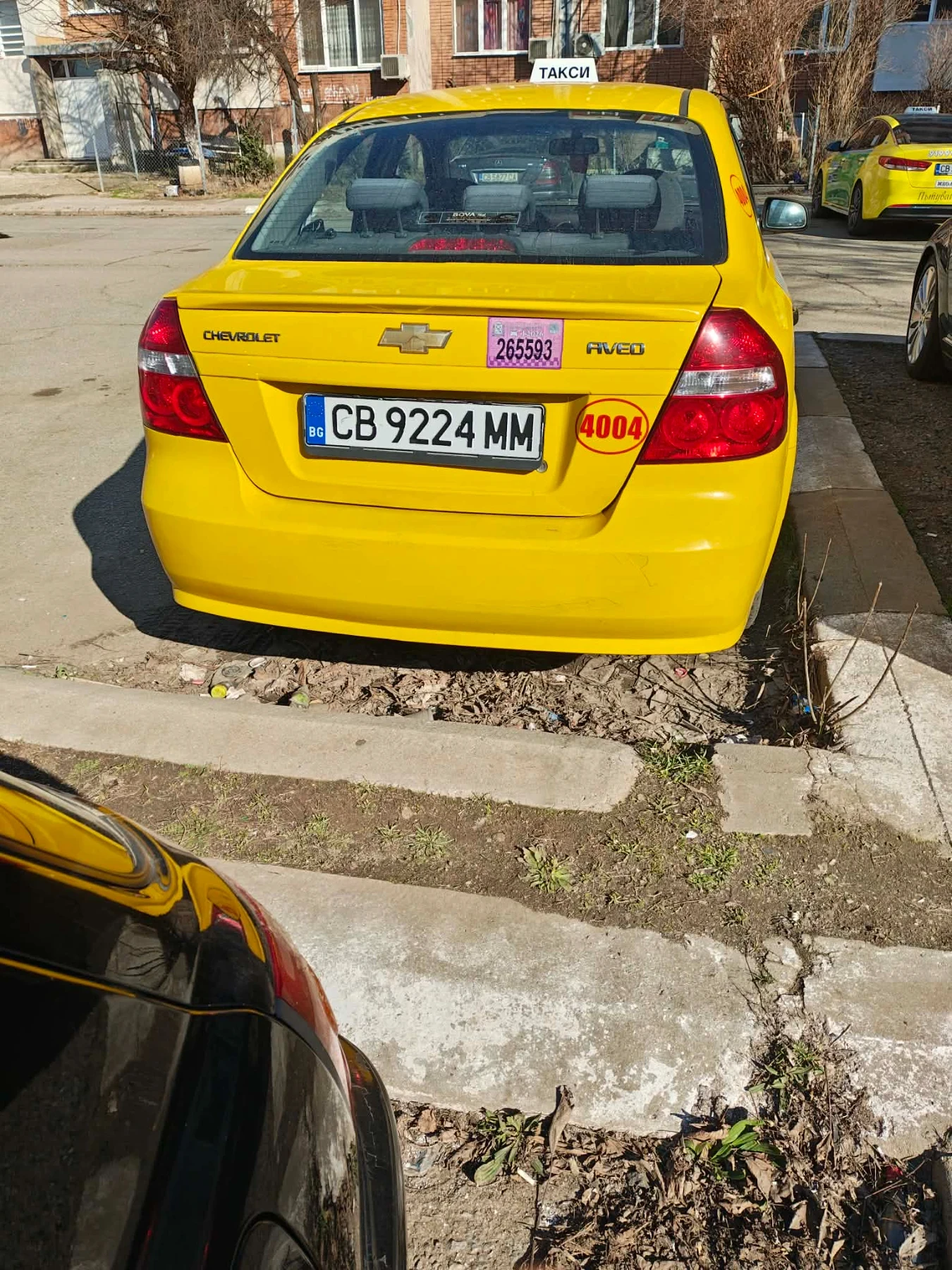 Chevrolet Aveo Такси - изображение 8