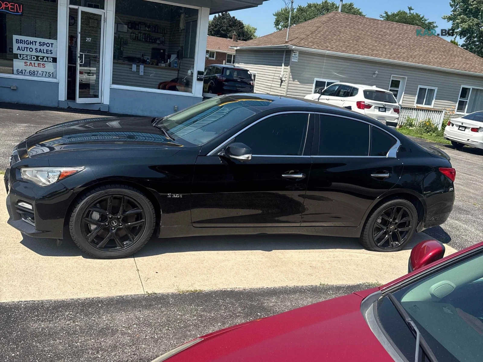 Infiniti Q50 Red Sport 400 ЦЕНА ДО БЪЛГАРИЯ АВТОКРЕДИТ, снимка 3 - Автомобили и джипове - 55301459