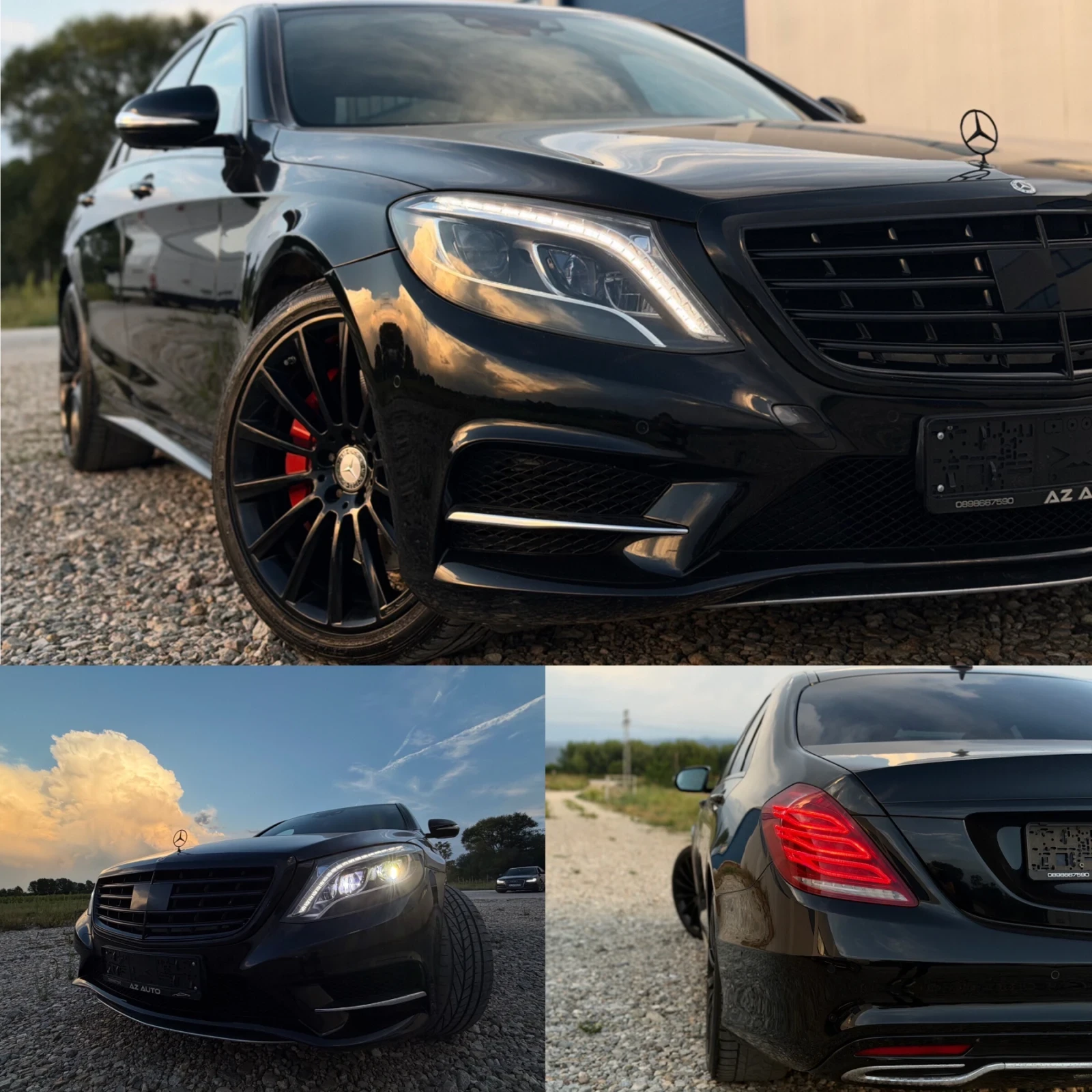 Mercedes-Benz S 350 AMG+ Line/ Панорама/ Ambient/ Бартер, снимка 8 - Автомобили и джипове - 55499541