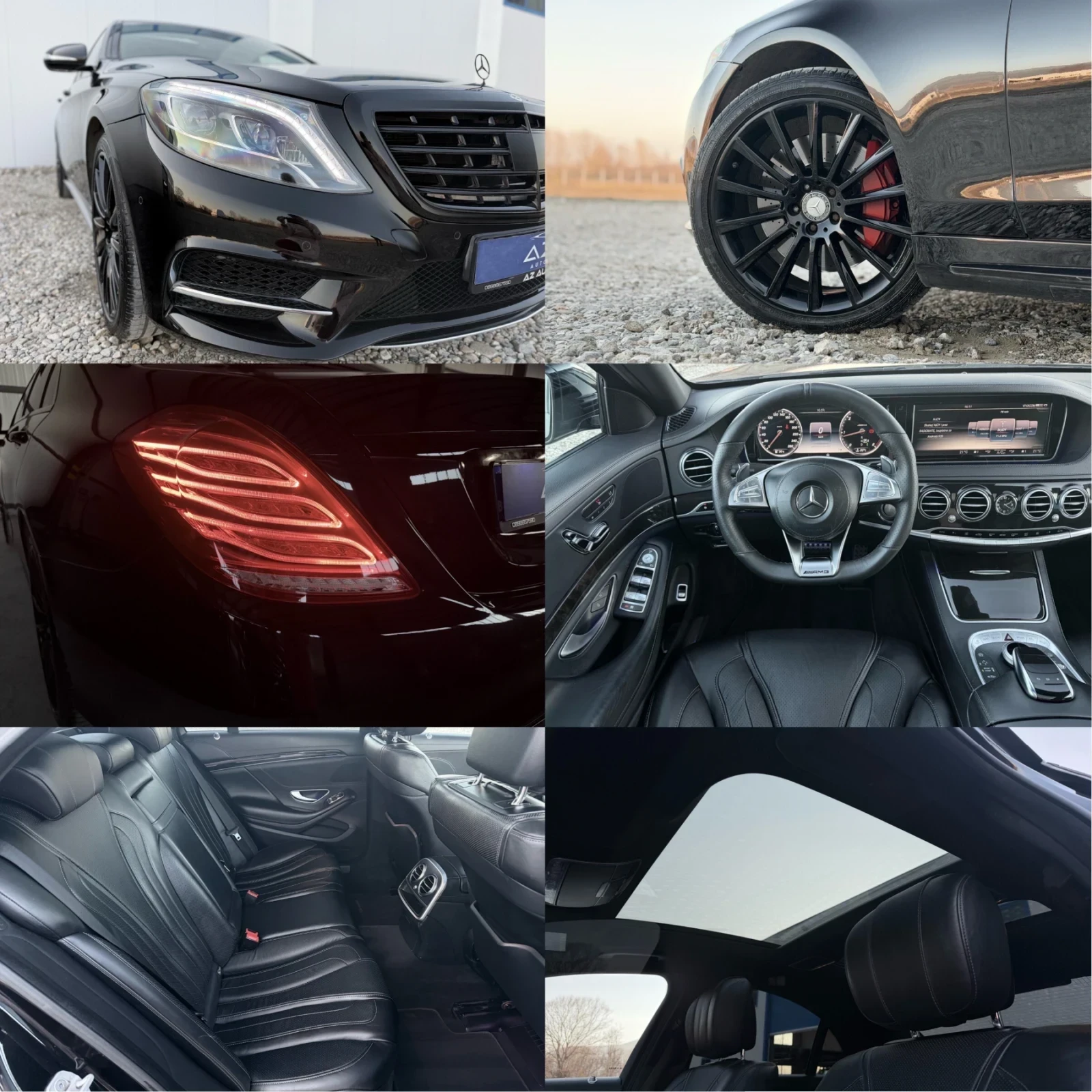 Mercedes-Benz S 350 AMG+ Line/ Панорама/ Ambient, снимка 15 - Автомобили и джипове - 55499541