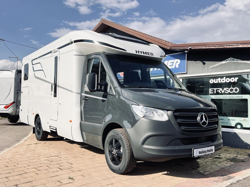Кемпер HYMER / ERIBA MERCEDES S685. 3500 kg. ДВОЕН ПОД KЛИМАТИК WEBASTO