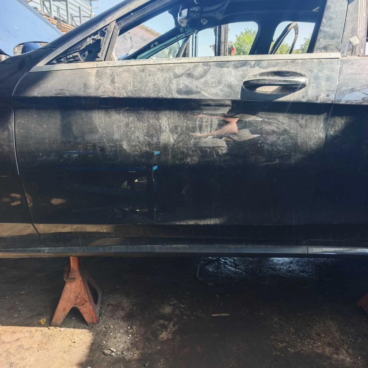 Предна лява врата Mercedes W222 Facelift 2019 Черна A2227200105