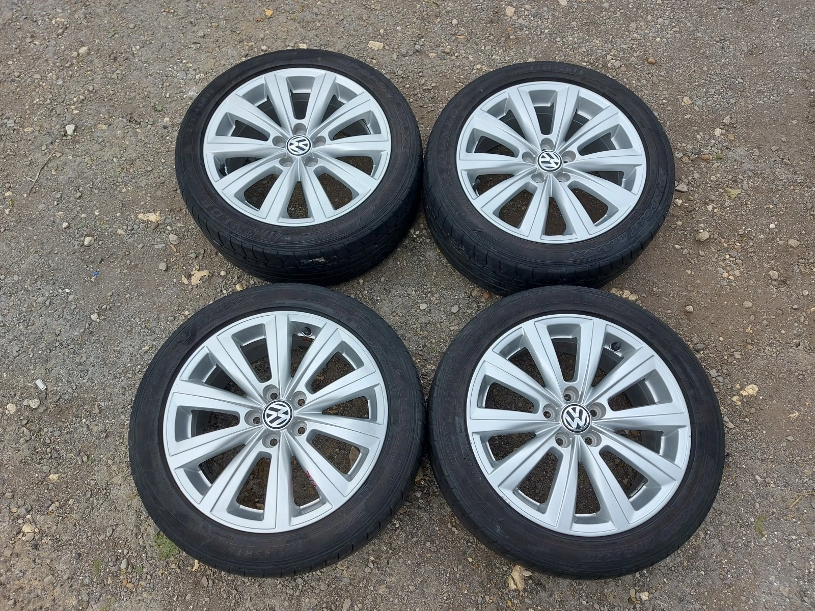 Гуми с джанти 215/45R16 за VW Polo | Mobile.bg — изображение 1