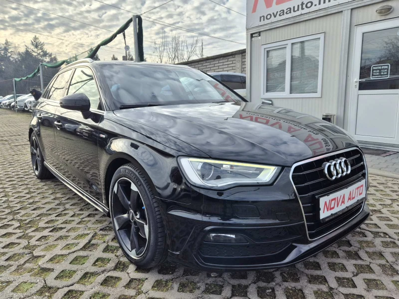 Audi A3 2.0D-QUATTRO-АВТОМАТИК-S LINE-184кс, снимка 5 - Автомобили и джипове - 53119872