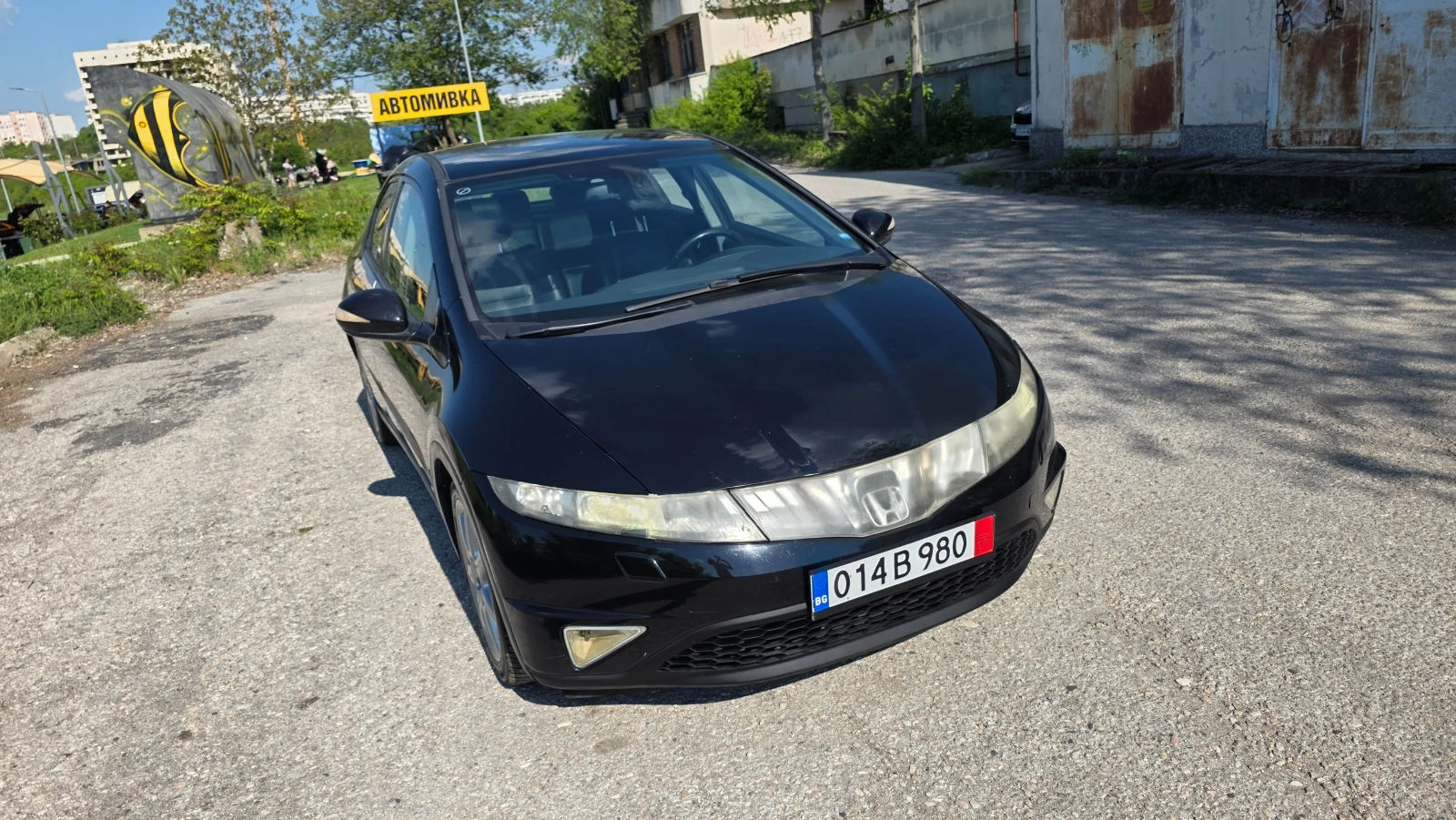Honda Civic 2.2d  NAVI XENON KOJA, снимка 3 - Автомобили и джипове - 54430533