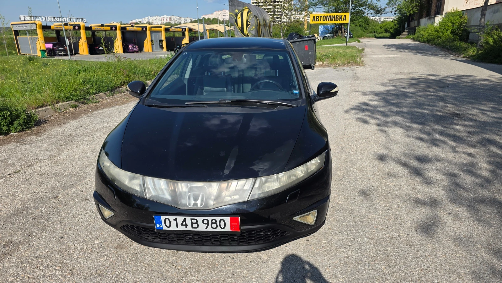Honda Civic 2.2d  NAVI XENON KOJA, снимка 9 - Автомобили и джипове - 54430533