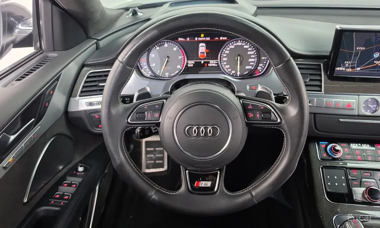 Audi S8 MATRIX* BANG* OLUFSEN* ОБДУХВАНЕ* ХЕДЪП* ДИСТРОНИК, снимка 8 - Автомобили и джипове - 56130452