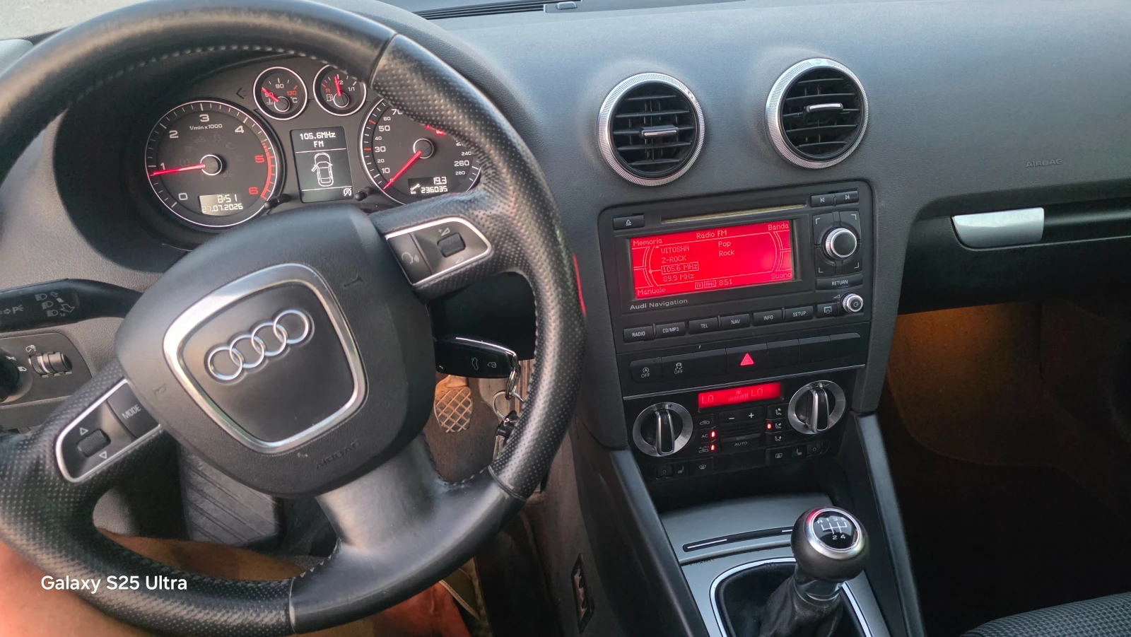 Audi A3 1.6d, снимка 9 - Автомобили и джипове - 56133831