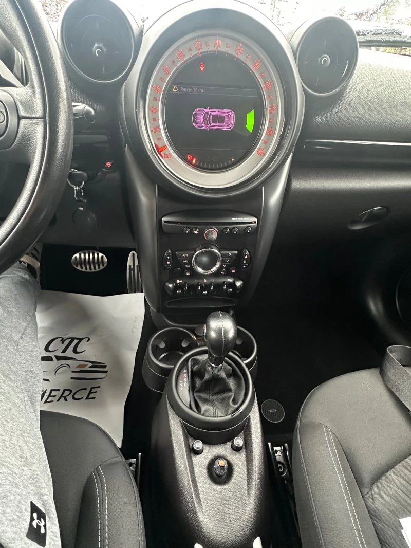 Mini Countryman 2.0SD /Автоматик/4х4/Навигация/ Регистрирана, снимка 12 - Автомобили и джипове - 52642292