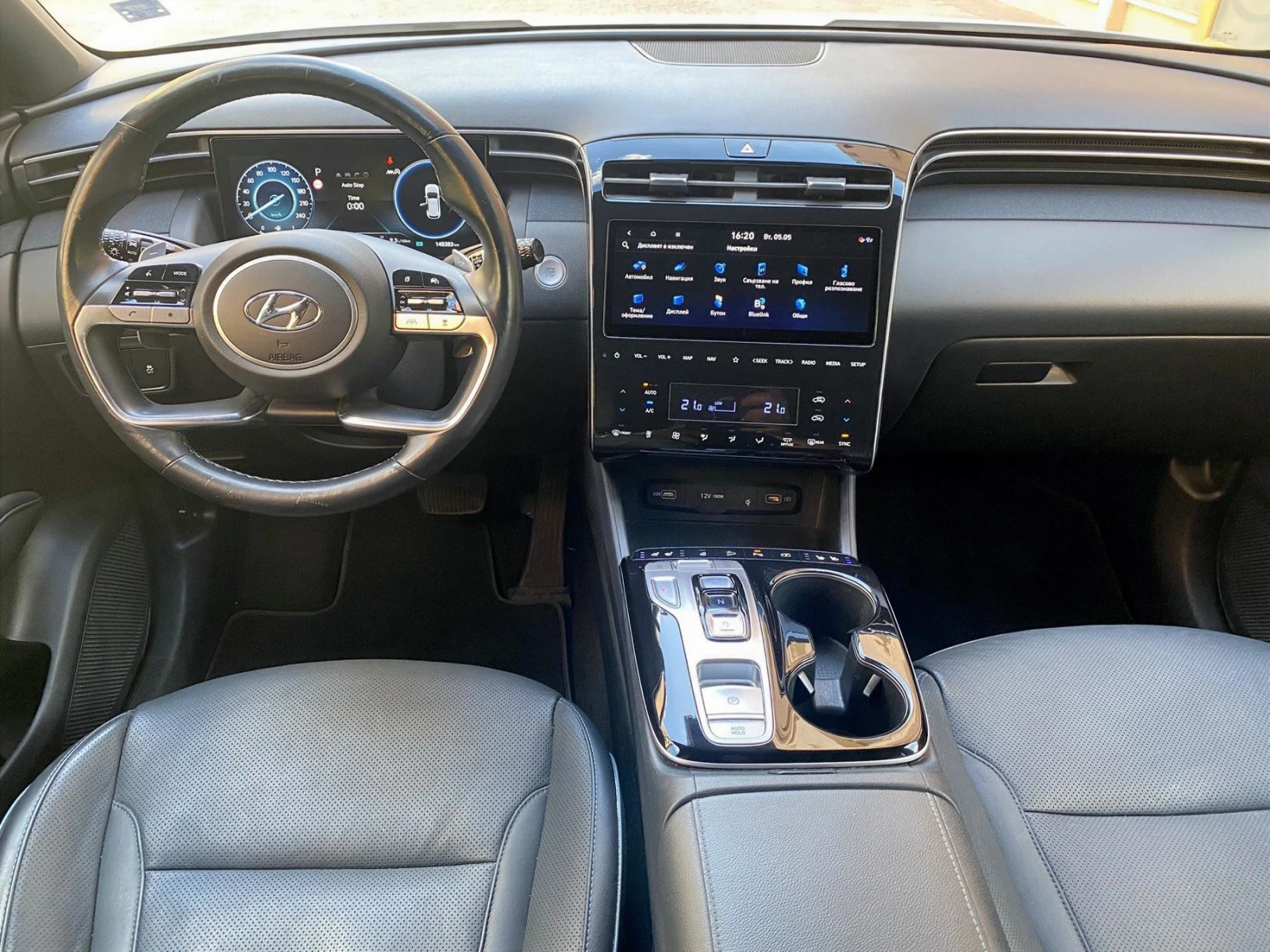 Hyundai Tucson 1.6 T-GDI/ MHEV/ Style/ 4x4/ DCT, снимка 9 - Автомобили и джипове - 54023358