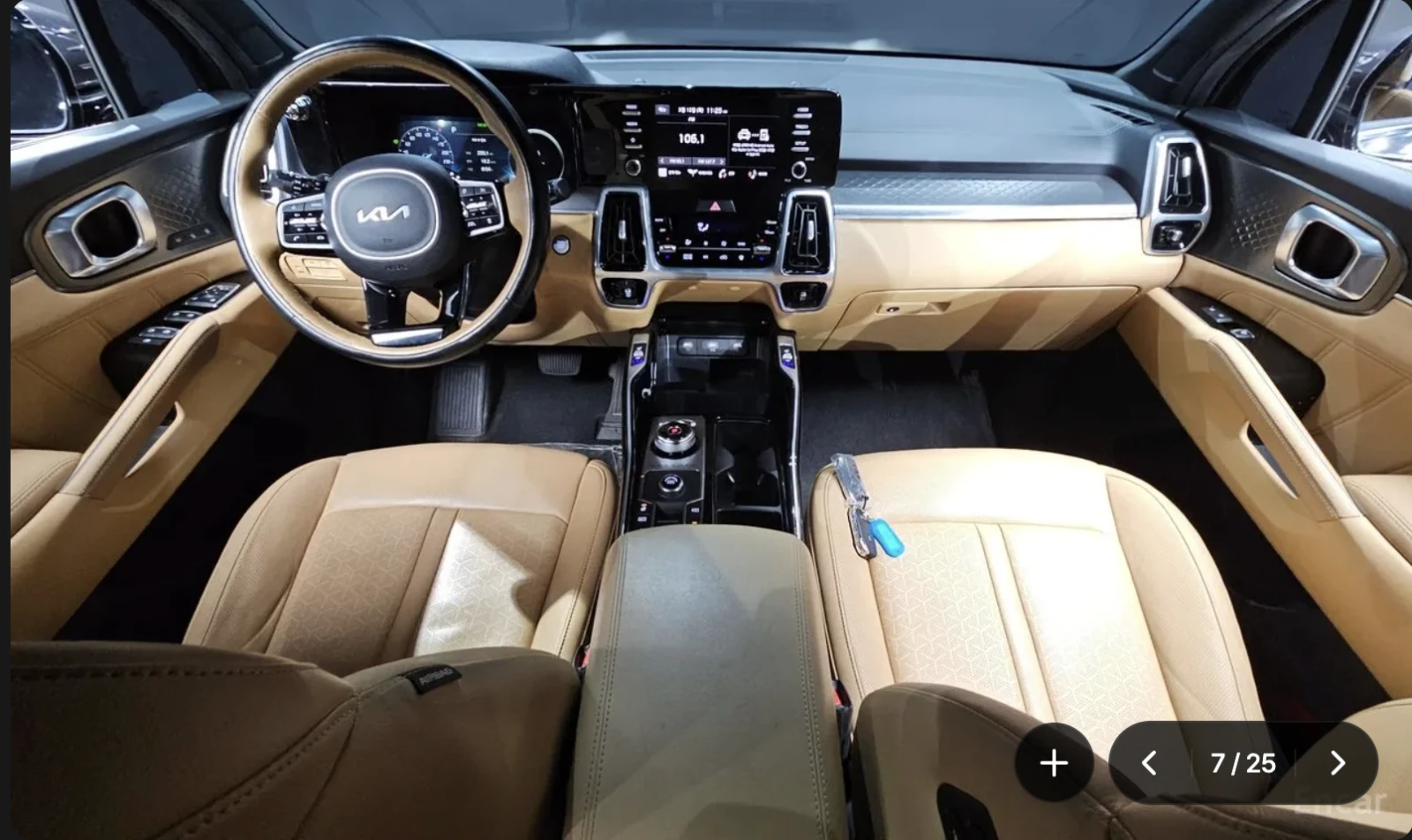 Kia Sorento NOBLESSE* EDITION* 1.6* HYBRID* ОБДУХВАНЕ* LANE* A, снимка 6 - Автомобили и джипове - 54512849
