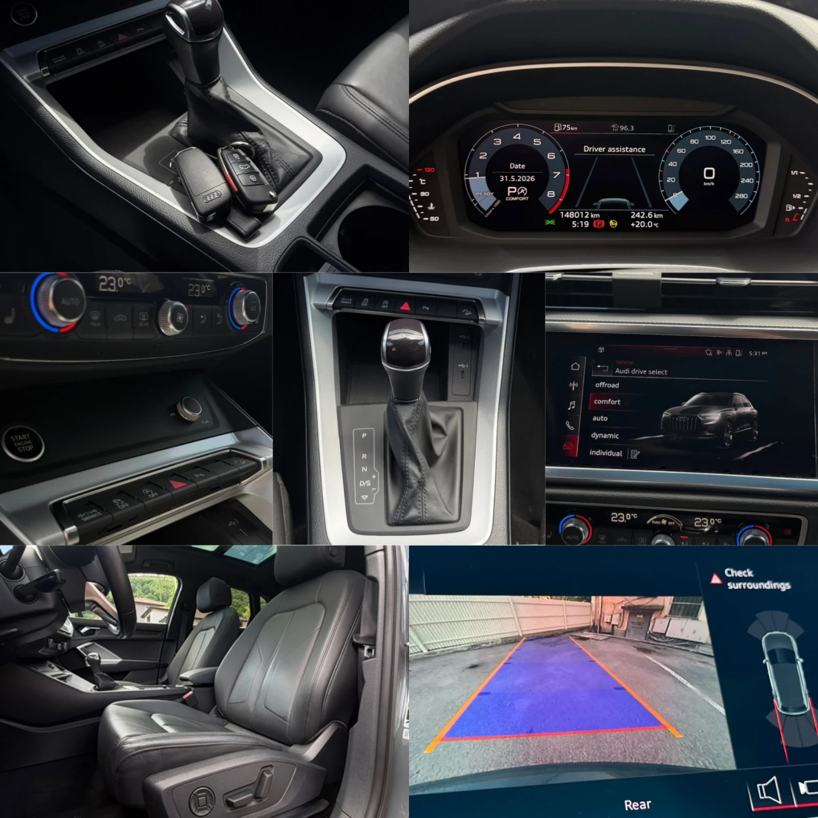 Audi Q3 45 TFSI QUATTRO FULL LED BLACK OPTIC  | Mobile.bg � ����������� 16