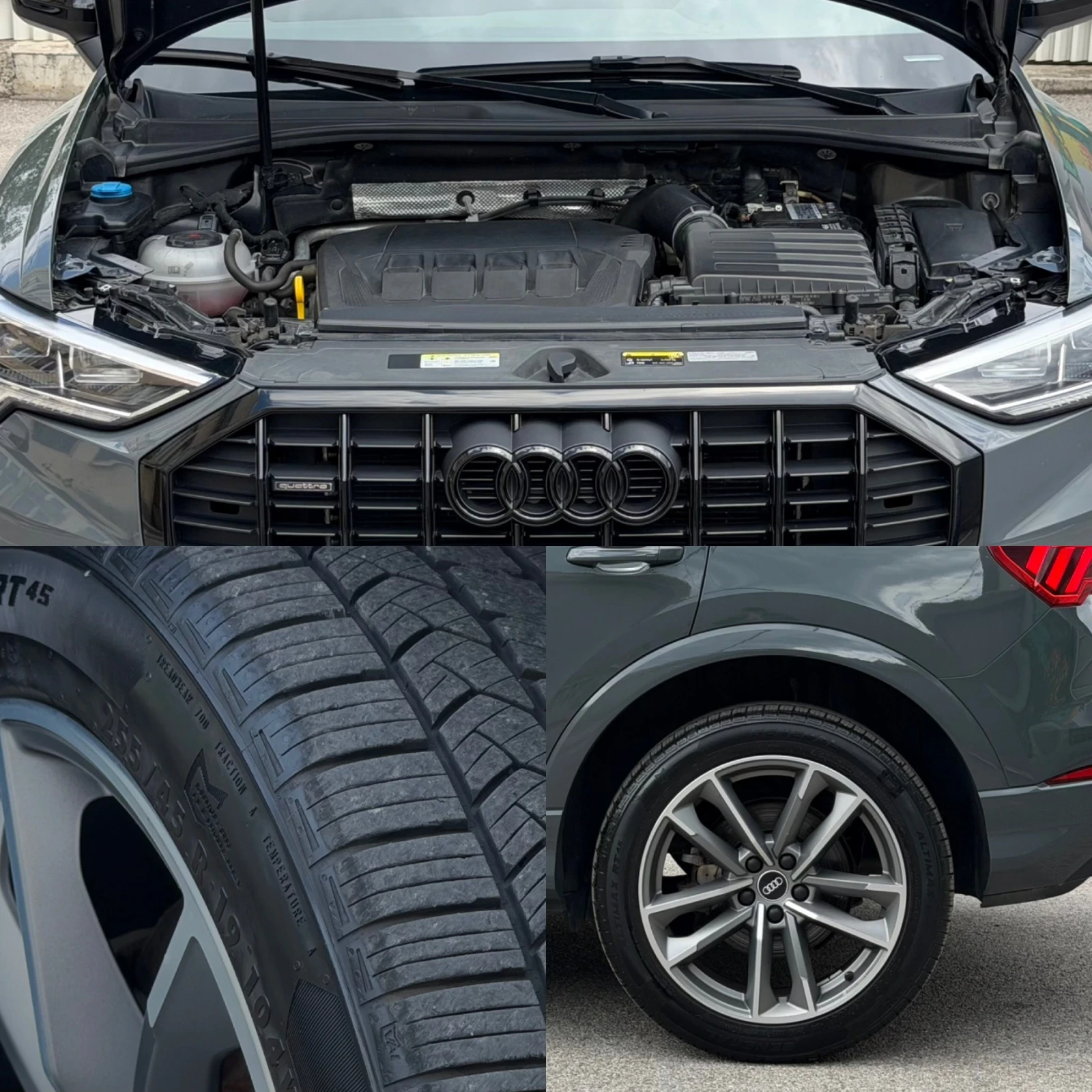 Audi Q3 45 TFSI QUATTRO FULL LED BLACK OPTIC , снимка 15 - Автомобили и джипове - 55892895