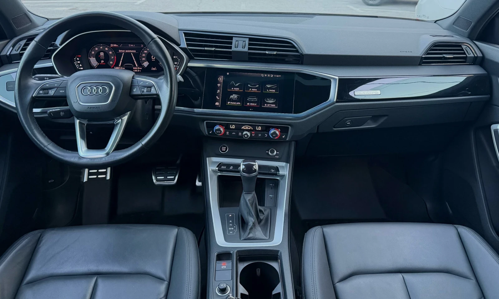 Audi Q3 45 TFSI QUATTRO FULL LED BLACK OPTIC , снимка 8 - Автомобили и джипове - 55892895