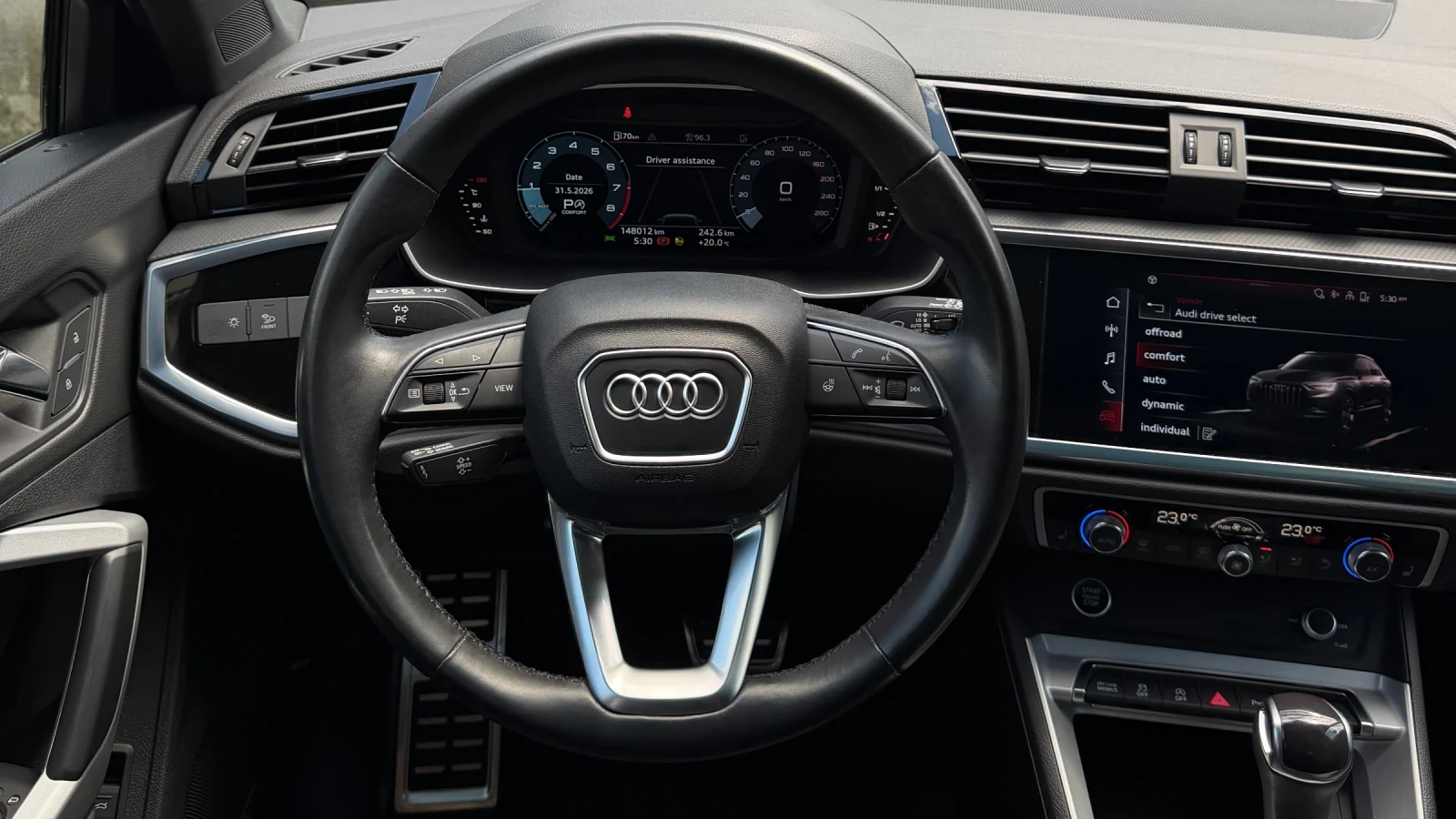 Audi Q3 45 TFSI QUATTRO FULL LED BLACK OPTIC  | Mobile.bg � ����������� 12