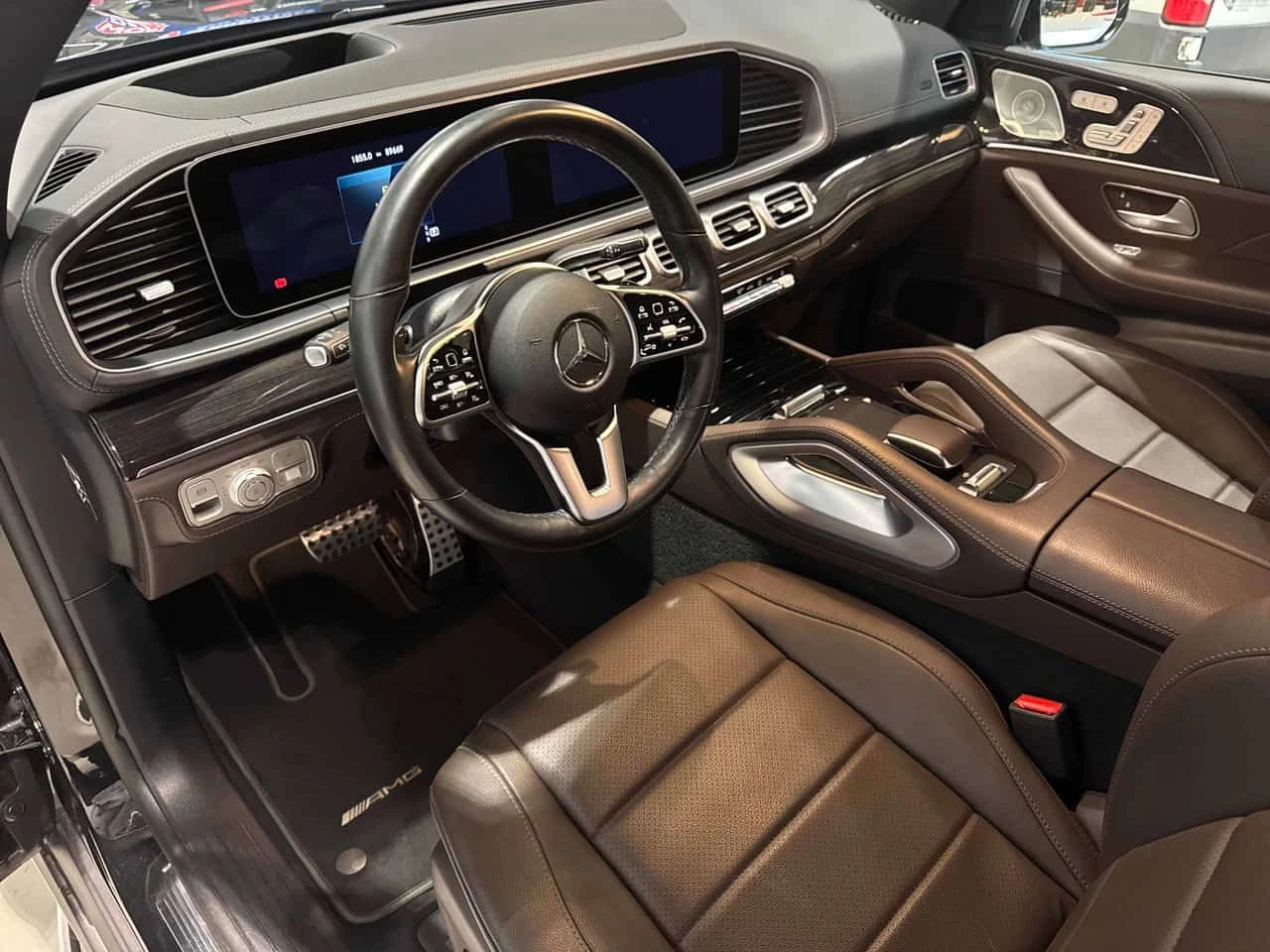 Mercedes-Benz GLS 450 BURMESTER/ОБДУХВАНЕ/ПАНОРАМА/360/HUD, снимка 7 - Автомобили и джипове - 54991922