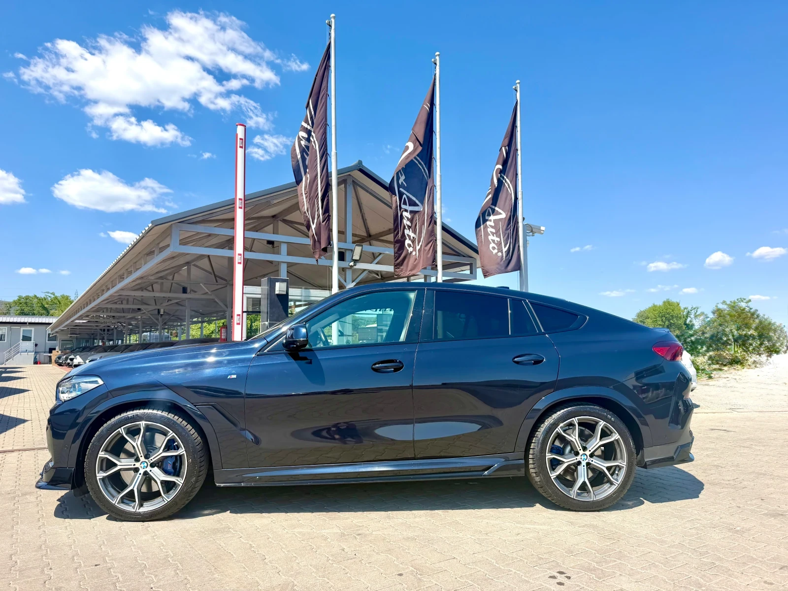 BMW X6 4.0d#LASER#MAGICSKY#ОБДУХ#CARBON#AIRMAT, снимка 6 - Автомобили и джипове - 55494724