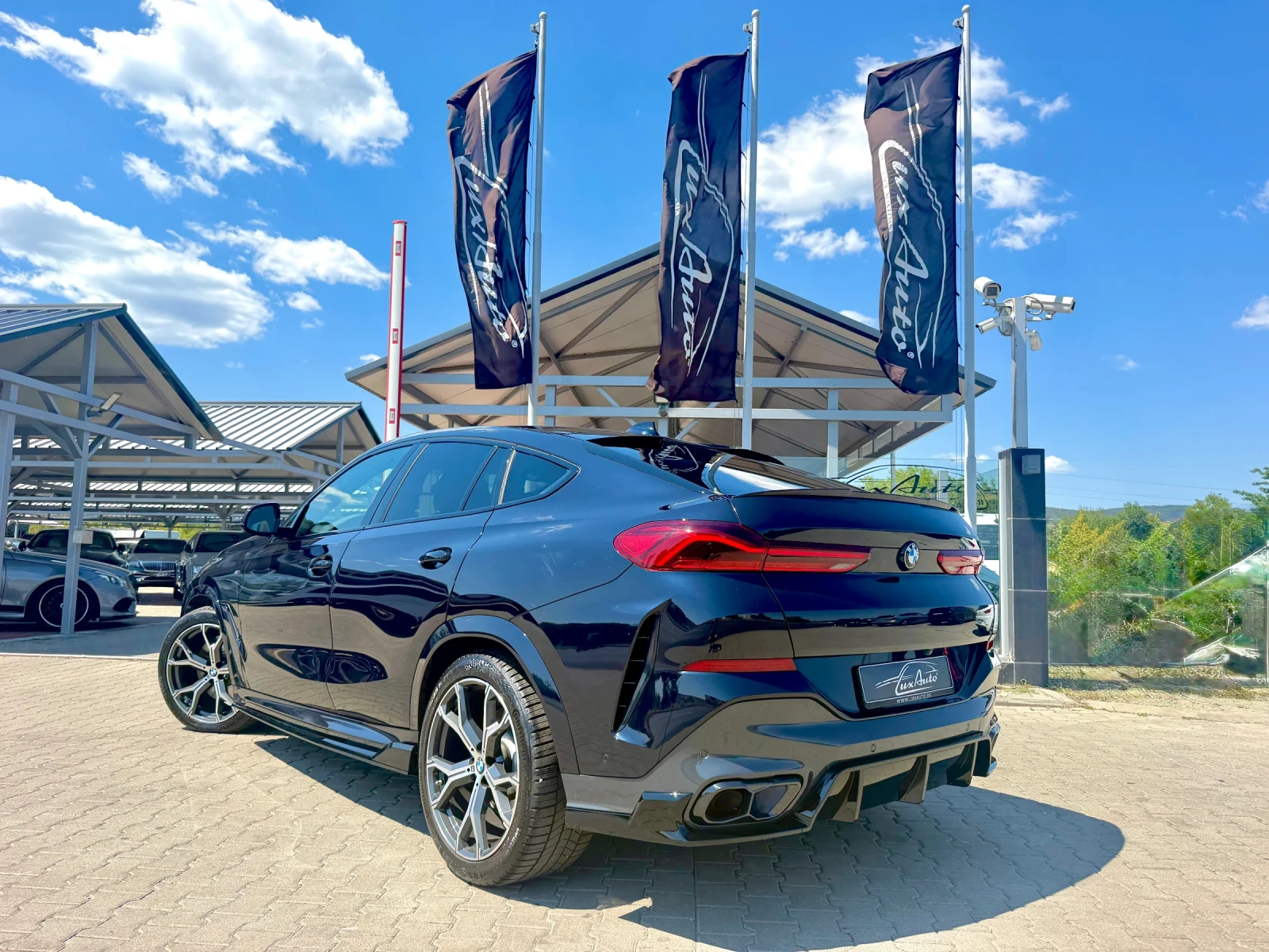 BMW X6 4.0d#LASER#MAGICSKY#ОБДУХ#CARBON#AIRMAT, снимка 4 - Автомобили и джипове - 55494724