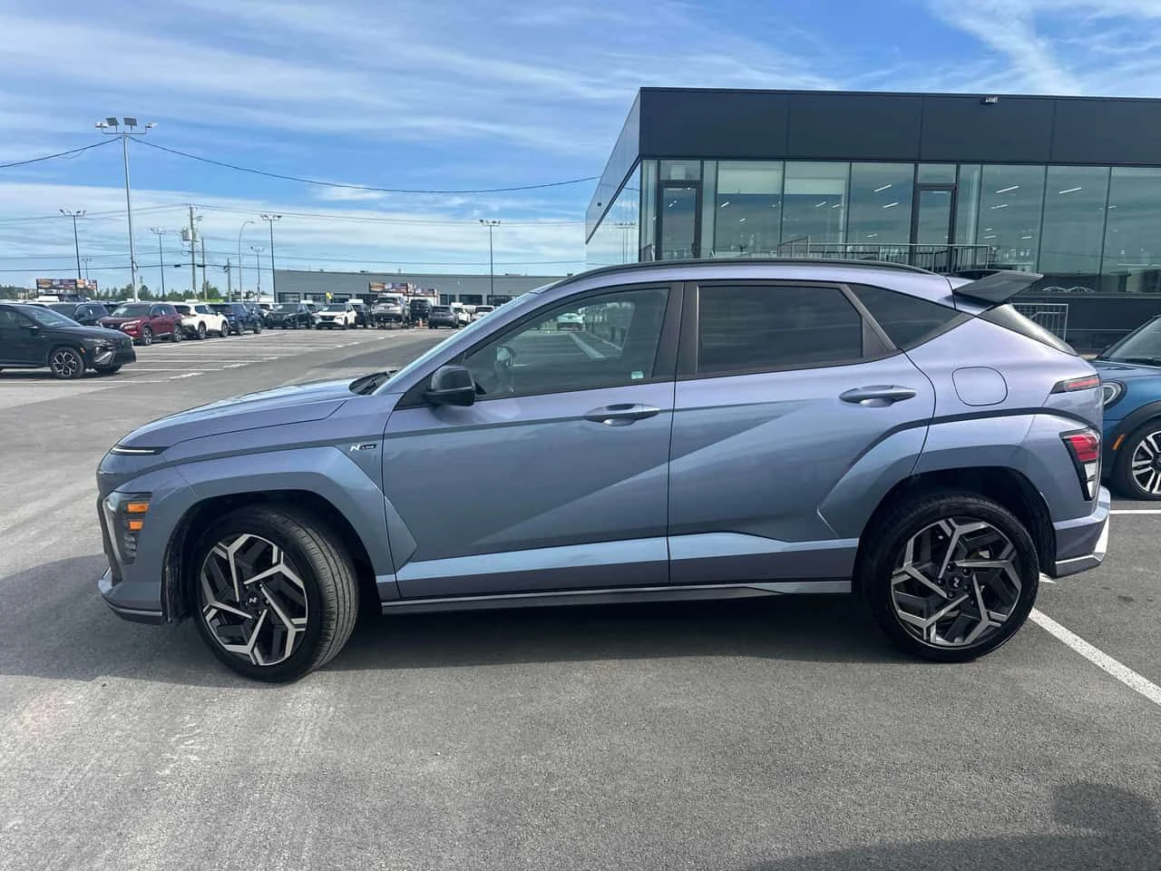 Hyundai Kona  N Line / DISTRONIC / ОБДУХВАНЕ / CARFAX, снимка 2 - Автомобили и джипове - 55712253