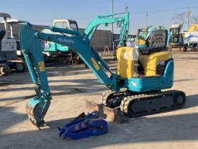 Багер Kubota U-10-3 РАЗШИРЯЕМИ ВЕРИГИ - ОЧАКВАН 10.04.2026!!!, снимка 1