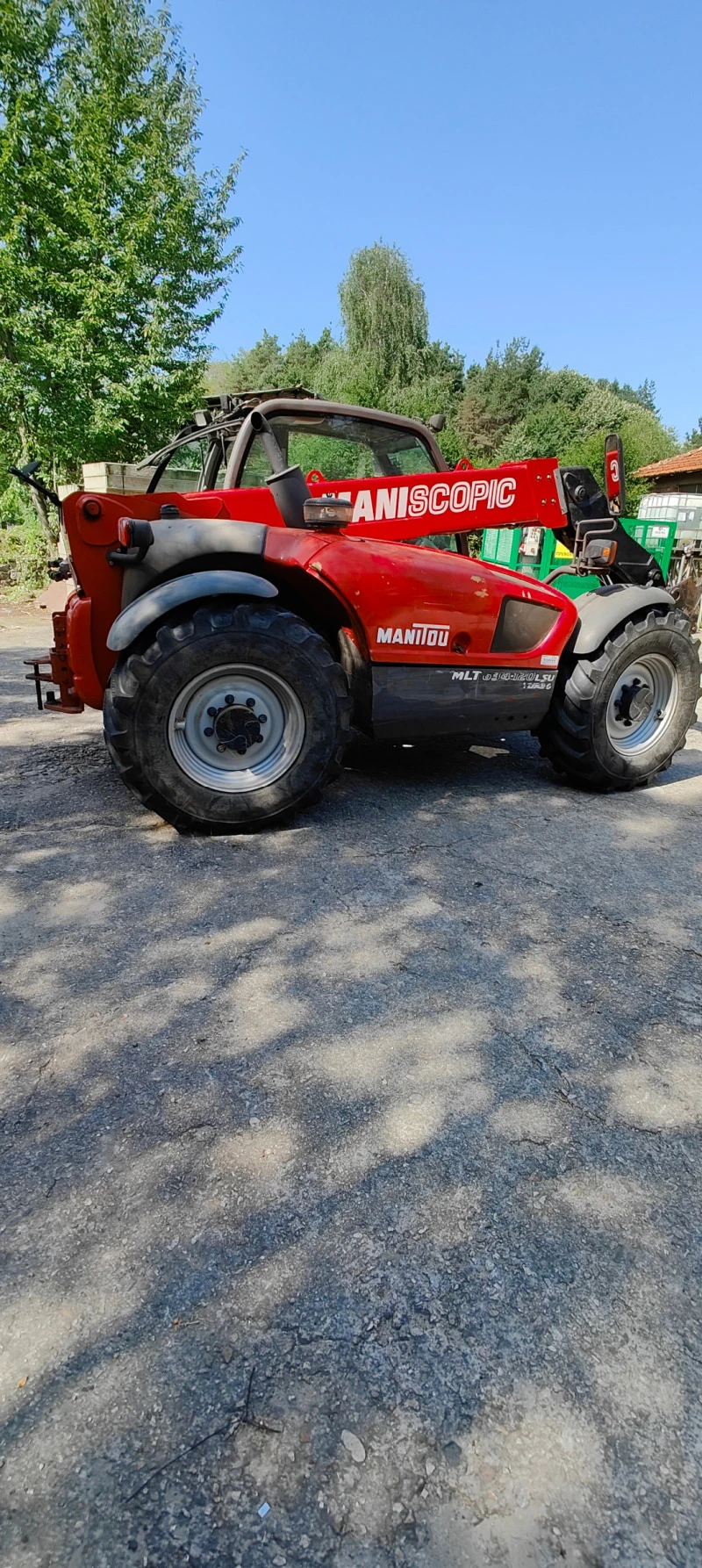 Телескопични товарачи Manitou MLT634 120LSU, снимка 5 - Индустриална техника - 47907888