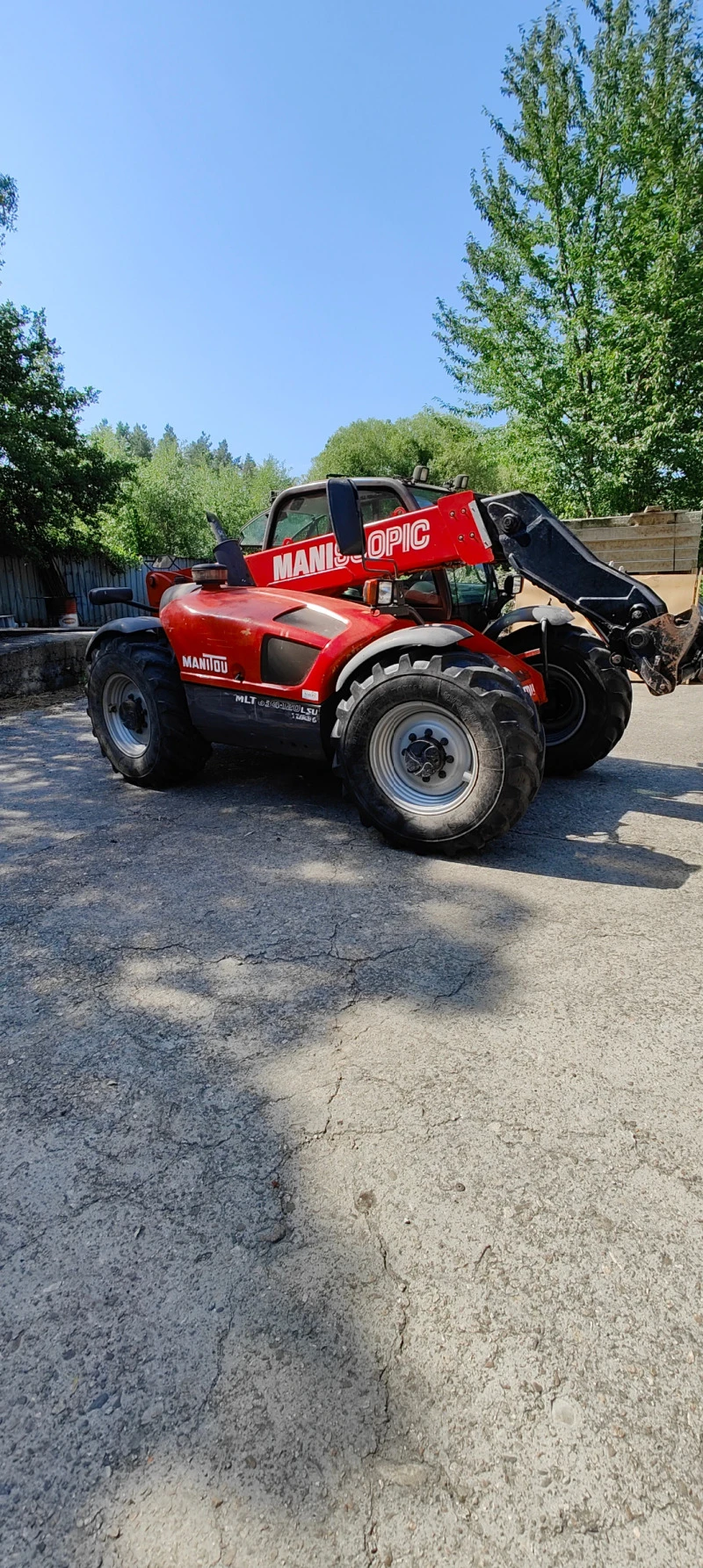 Телескопични товарачи Manitou MLT634 120LSU, снимка 4 - Индустриална техника - 47907888